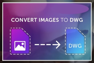 convert your pdf or jpeg to autocad dwg or dxf