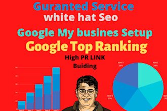 do on page and off page for your site to rank google