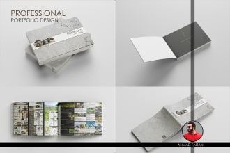 do architecture professional portfolios, poster, real estate