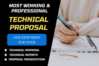 write project proposal and presentation for social projects