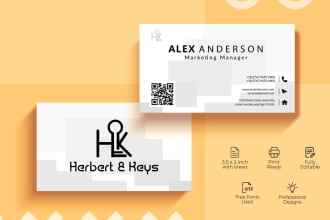 design professional business card and stationery