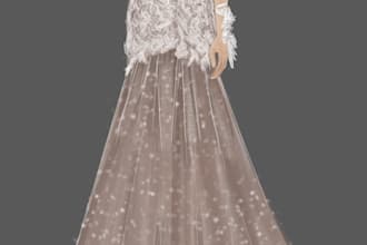 create fashion dress, outfit streatwear, urban design