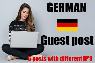 guestpost on german blogs with good rank