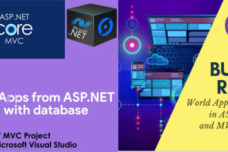 develop net mvc, net core web applications, fix bugs
