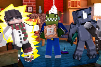 create clickable minecraft thumbnails for your videos