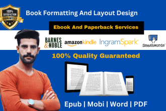 paperback formatting ebook formatting kindle book formatting kdp