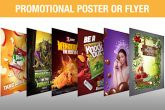 design an attractive promotional poster or flyer