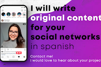 create original content for your social networks