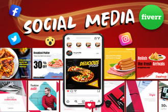 design engaging instagram banner or post