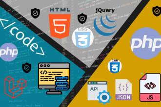 help,fix,develop or code scripts, apis, html, css, php mysql