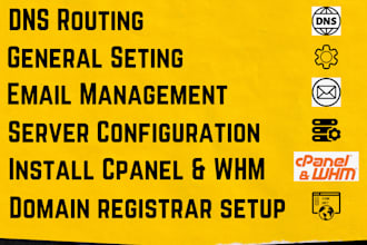 installation and complete hosting services