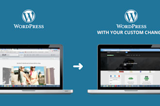 make custom changes to your wordpress website