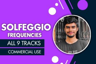 produce exclusive solfeggio frequencies with relaxing meditation music