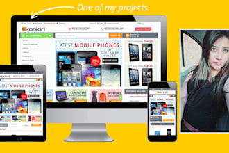 design ecommerce website fashion online store