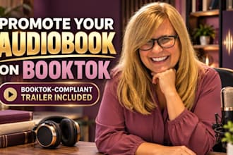 promote your audiobook on tiktok booktok to boost sales visibility