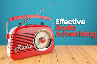 write audio ads, radio spots or jingles for you