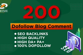 created dofollow blog comment SEO backlinks with high da pa
