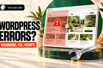 fix wordpress errors bugs and critical issues