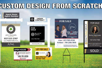 design your real estate signs