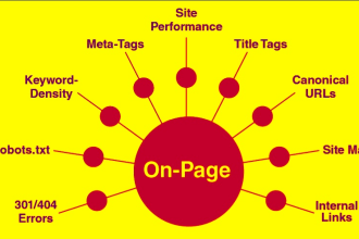 do on page and technical SEO for your website