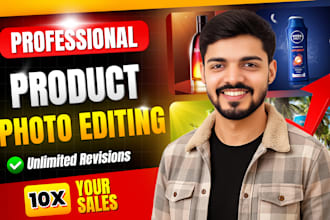 do product photo editing and photo retouching