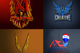design professional versatile  business and gaming logo