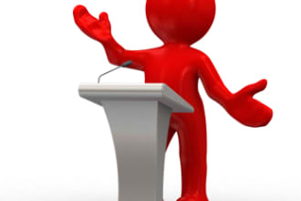 send you an foolproof book on how to be a better public speaker