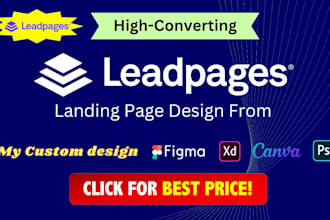 build landing page using leadpages and landingi