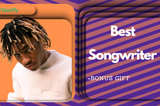 be your ghostwriter for pop, edm, rap, and custom songs