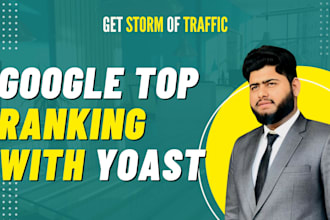 do excellent onpage SEO service with yoast for wordpress