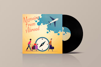 design incredible podcast  cover for you