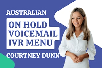 record australian voicemail or IVR menu