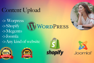 upload content, blogs or articles on your website