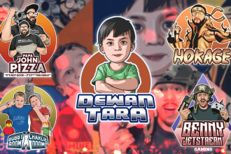 design streamers logo from yourself photo