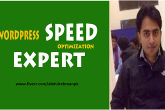 increase wordpress speed optimization