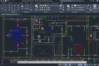 design mechanical, electrical, plumbing drawings in autocad