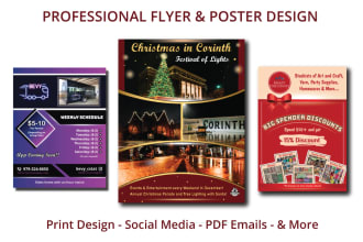 design eye catching flyers event posters to promote your business effectively