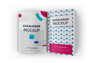 make 3d mockups of your logo company,product catalogue,etc
