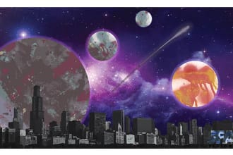 make you an awesome city skyline picture