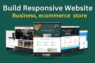 build attractive simple business website