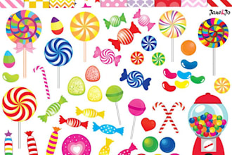 clipart designs in digital or traditional format