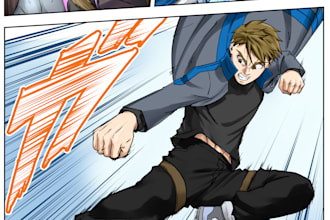 draw amazing manga stories in the drawing style you want