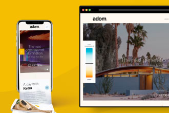 revamp, design and code a custom responsive wordpress website