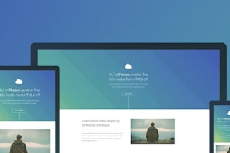 convert any html templates to liquid responsive