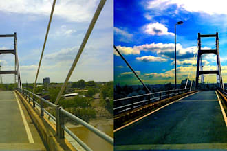 convert your photo to an awesome HDR photo quickly