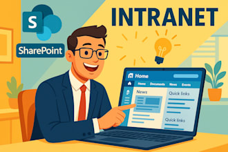 create your sharepoint intranet in en and de