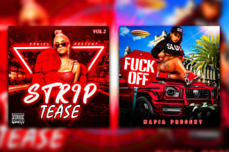 design professional song, single, album or mixtape cover