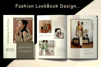 design creative business catalogue, brochure, booklet, lookbook