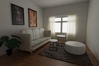 design and render your interior and exterior with blender