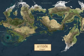 create high quality fantasy maps